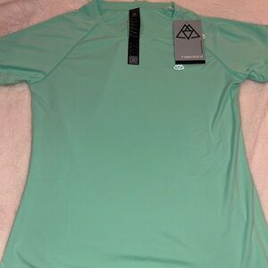 Haimont Mint Green Athletic T-Shirt